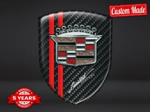 Cadillac Insignias De Marca De Coche Edición Durable Personalizable ST